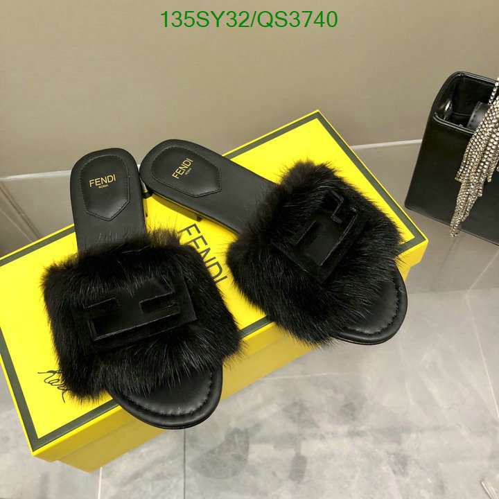 Fendi-Women Shoes Code: QS3740 $: 135USD