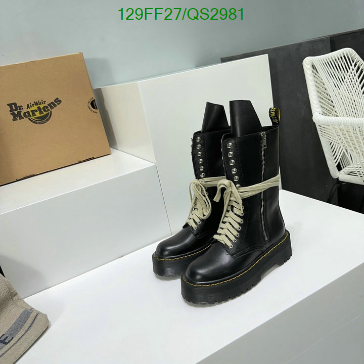 DrMartens-Women Shoes Code: QS2981 $: 129USD