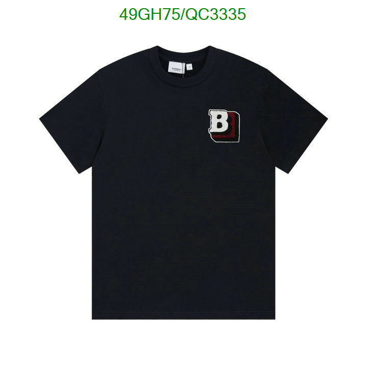 Burberry-Clothing Code: QC3335 $: 49USD