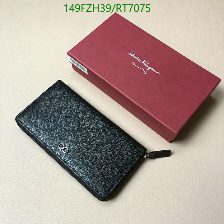 Ferragamo-Wallet Mirror Quality Code: RT7075 $: 149USD