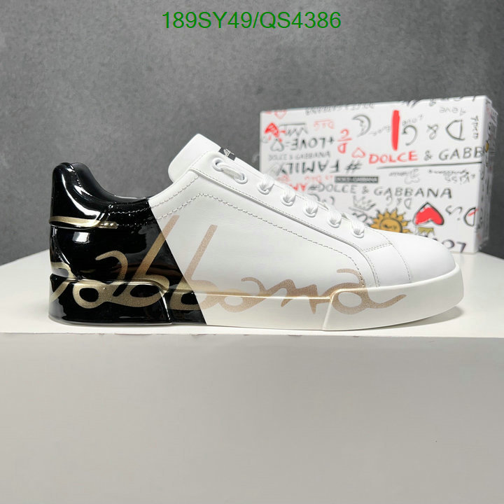 D&G-Men shoes Code: QS4386 $: 189USD