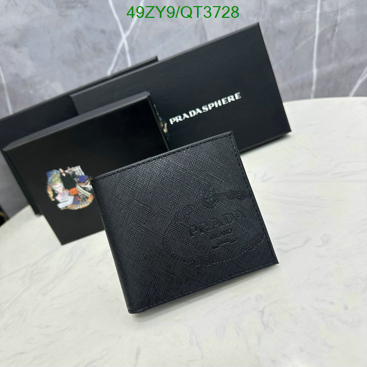 Prada-Wallet-4A Quality Code: QT3728 $: 49USD