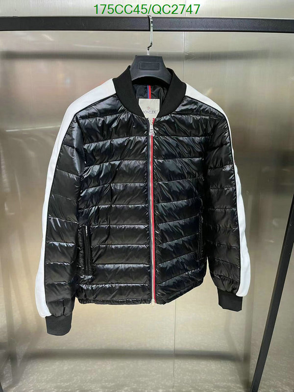 Moncler-Down jacket Men Code: QC2747 $: 175USD