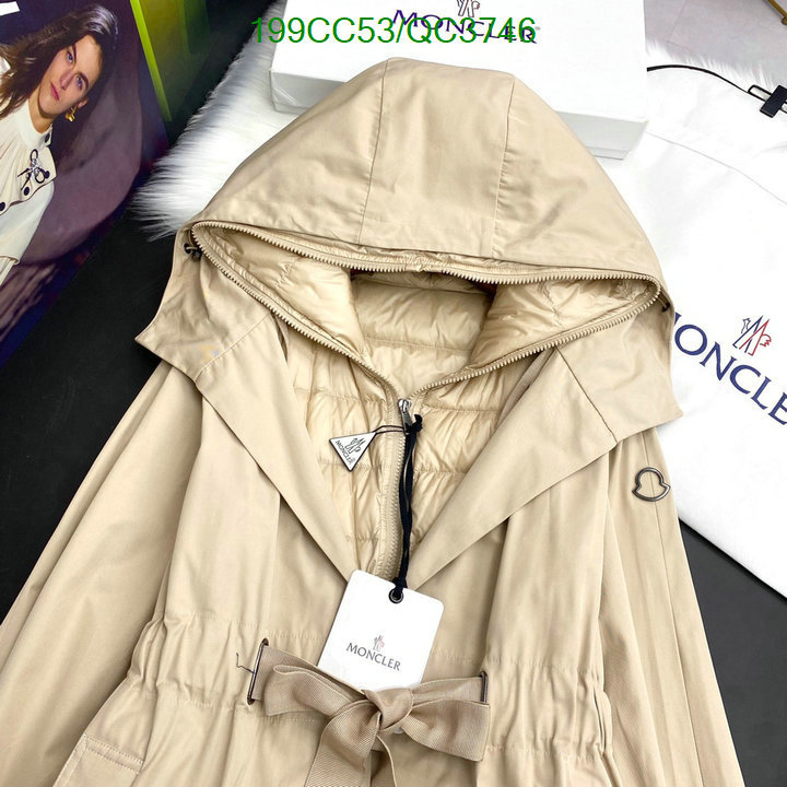 Moncler-Down jacket Women Code: QC3746 $: 199USD