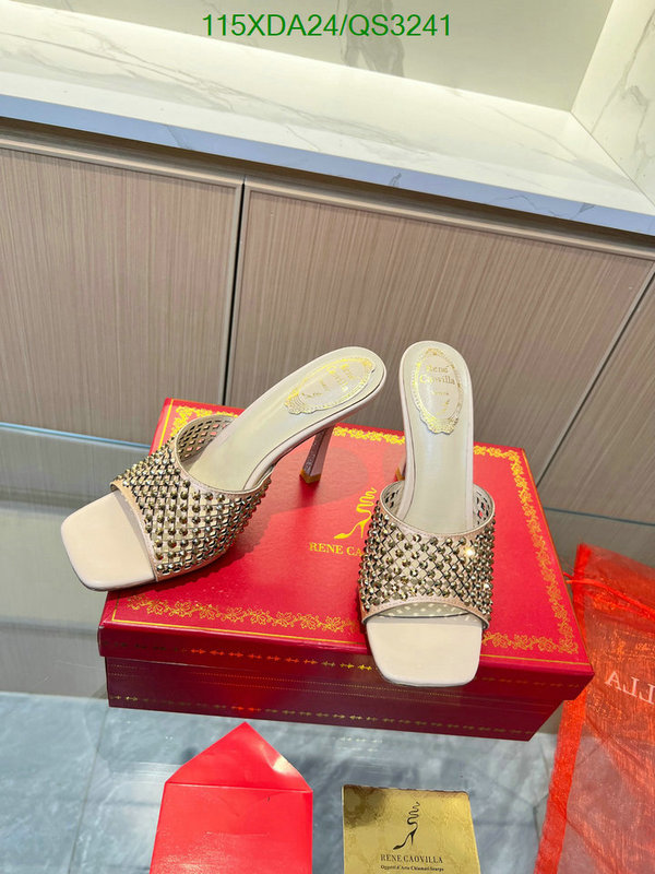Rene Caovilla-Women Shoes Code: QS3241 $: 115USD