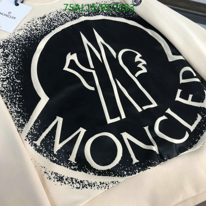 Moncler-Clothing Code: RC7033 $: 75USD