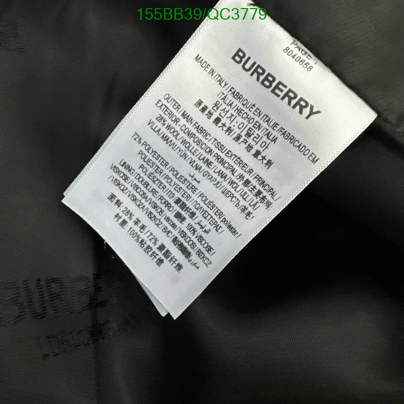 Burberry-Clothing Code: QC3779 $: 155USD