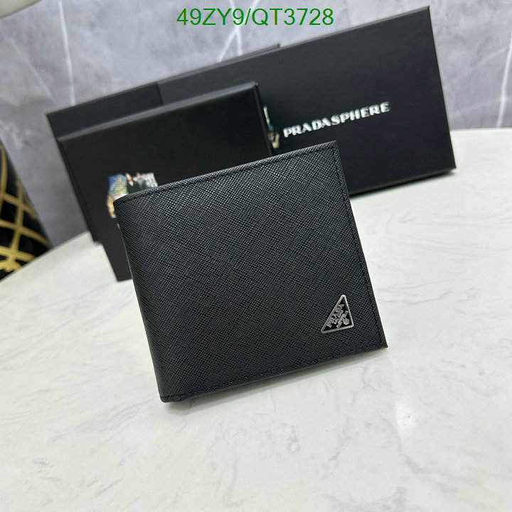 Prada-Wallet-4A Quality Code: QT3728 $: 49USD