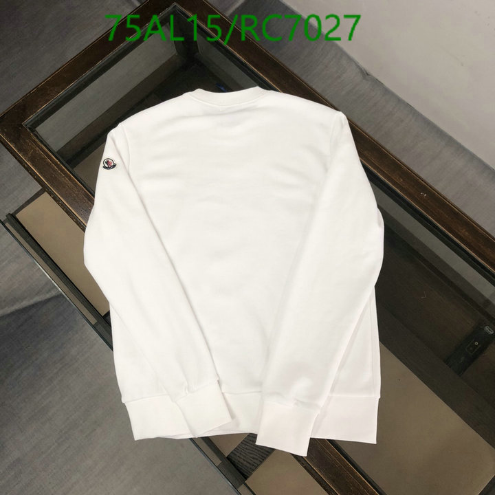 Moncler-Clothing Code: RC7027 $: 75USD