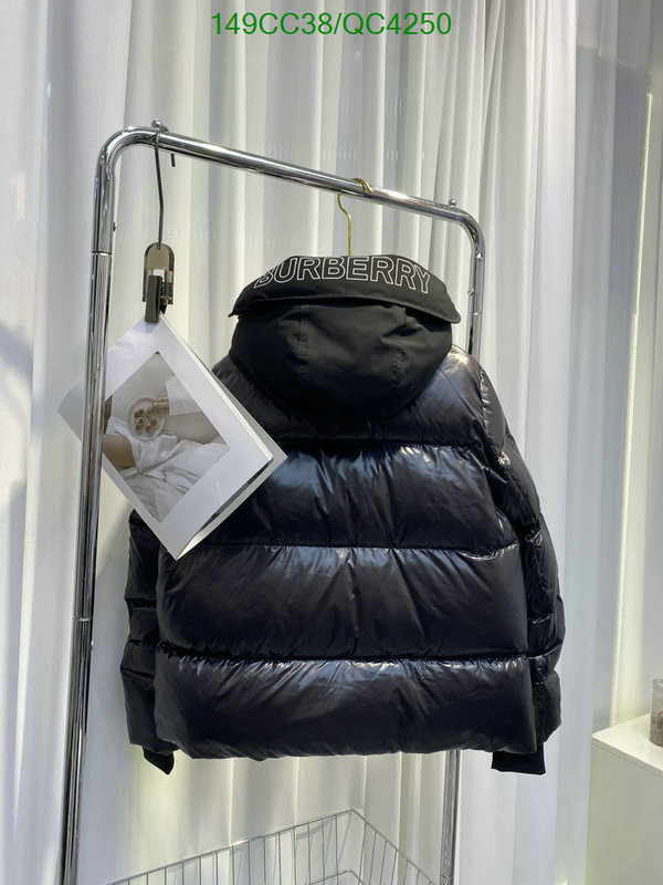 Burberry-Down jacket Women Code: QC4250 $: 149USD