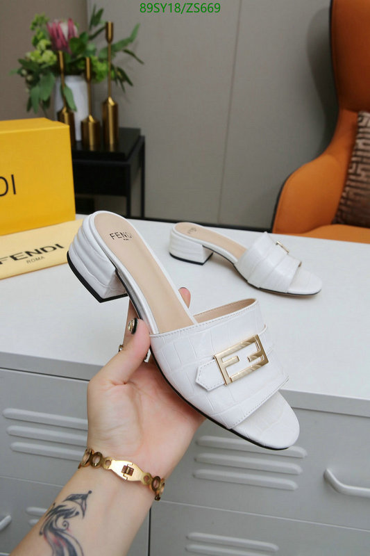 Fendi-Women Shoes Code: ZS669 $: 89USD