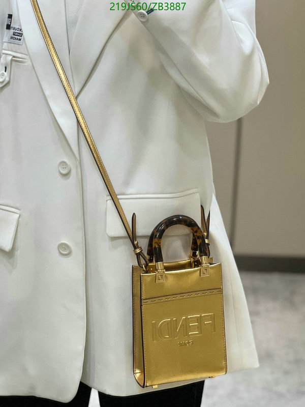 Sunshine-Fendi Bag(Mirror Quality) Code: ZB3887 $: 219USD