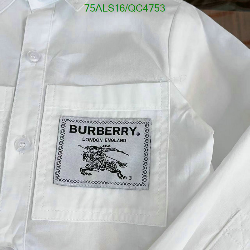 Burberry-Kids clothing Code: QC4753 $: 75USD