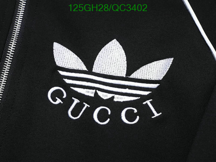 Gucci-Clothing Code: QC3402 $: 125USD