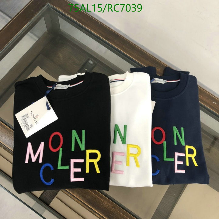 Moncler-Clothing Code: RC7039 $: 75USD