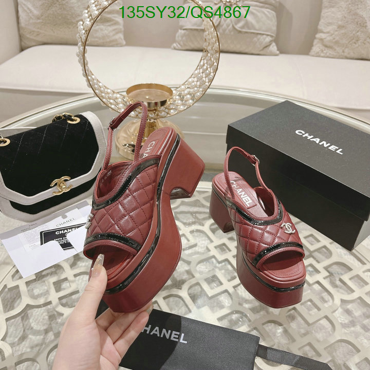 Chanel-Women Shoes Code: QS4867 $: 135USD