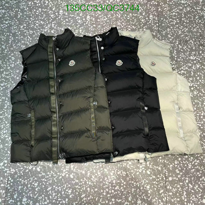 Moncler-Down jacket Men Code: QC3744 $: 135USD