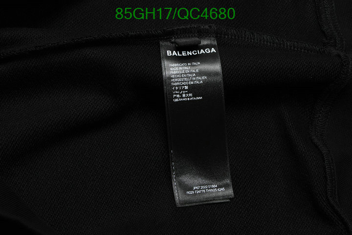Balenciaga-Clothing Code: QC4680 $: 85USD