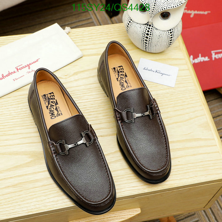 Ferragamo-Men shoes Code: QS4428 $: 115USD