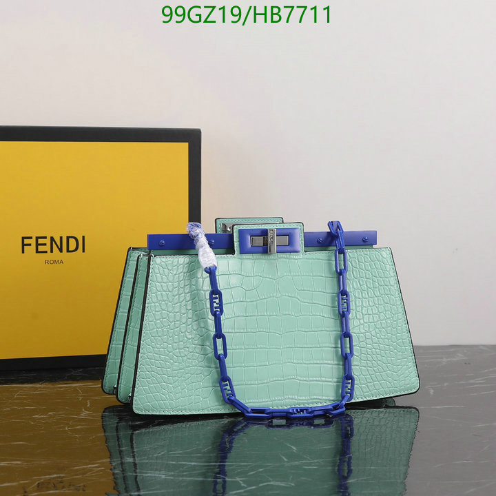 Handbag-Fendi Bag(4A) Code: HB7711 $: 99USD