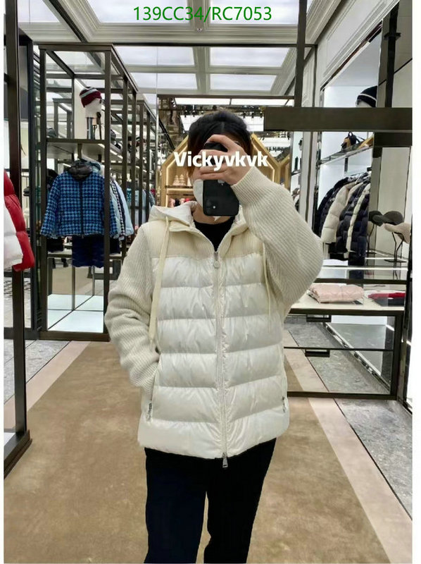 Moncler-Down jacket Women Code: RC7053 $: 139USD