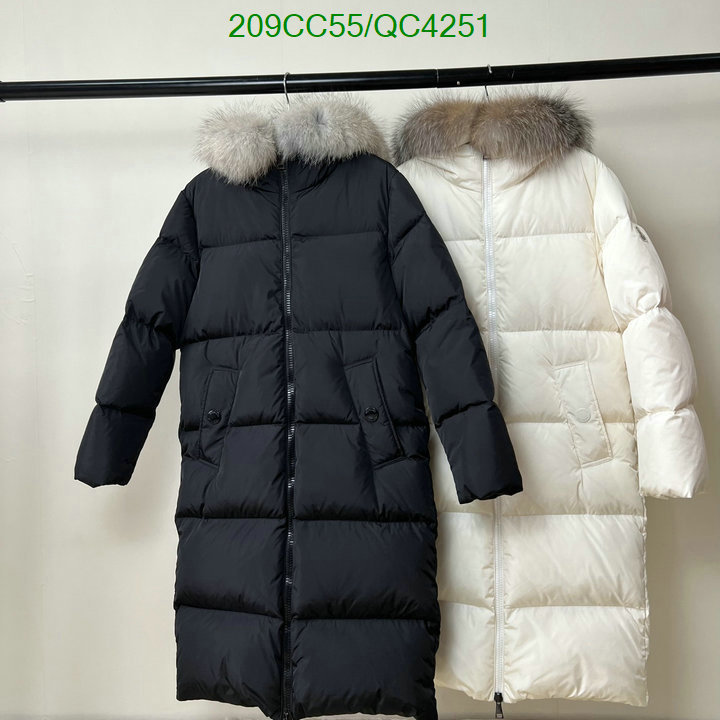 Moncler-Down jacket Women Code: QC4251 $: 209USD