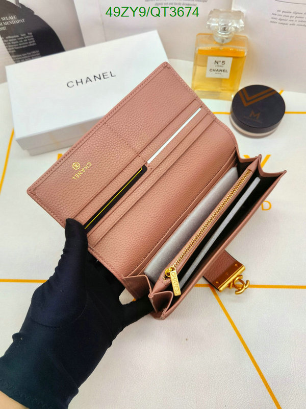 Chanel-Wallet(4A) Code: QT3674 $: 49USD