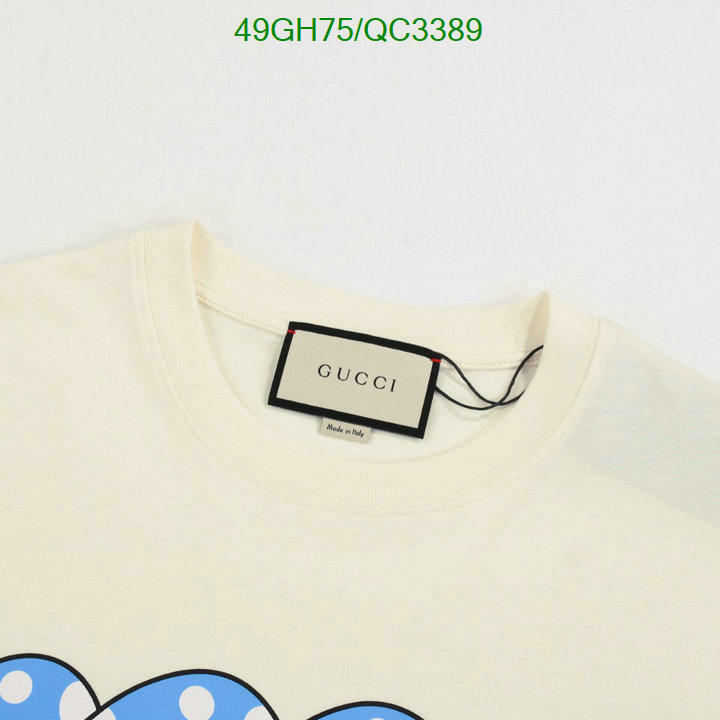 Gucci-Clothing Code: QC3389 $: 49USD
