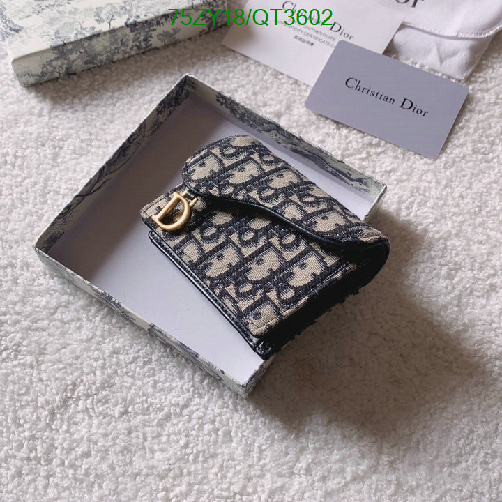 Dior-Wallet(4A) Code: QT3602 $: 75USD