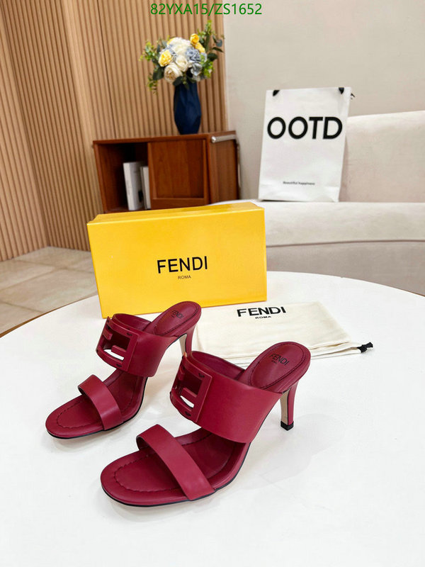 Fendi-Women Shoes Code: ZS1652 $: 82USD