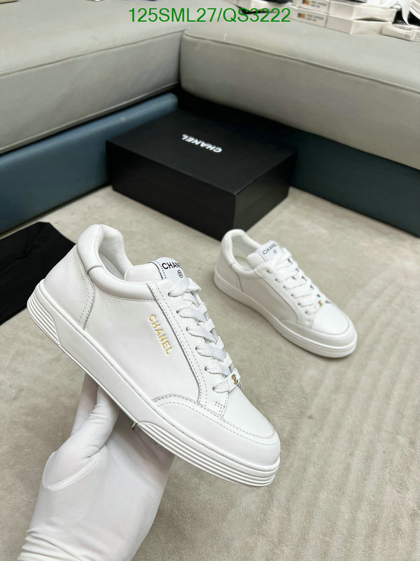 Chanel-Women Shoes Code: QS3222 $: 125USD