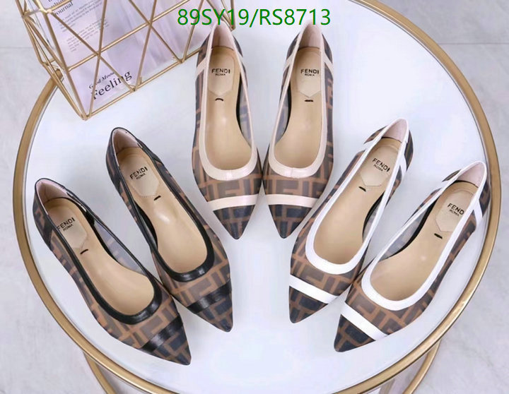 Fendi-Women Shoes Code: RS8713 $: 89USD