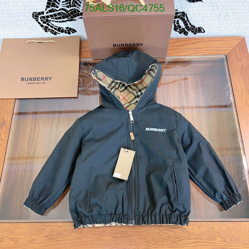Burberry-Kids clothing Code: QC4755 $: 75USD