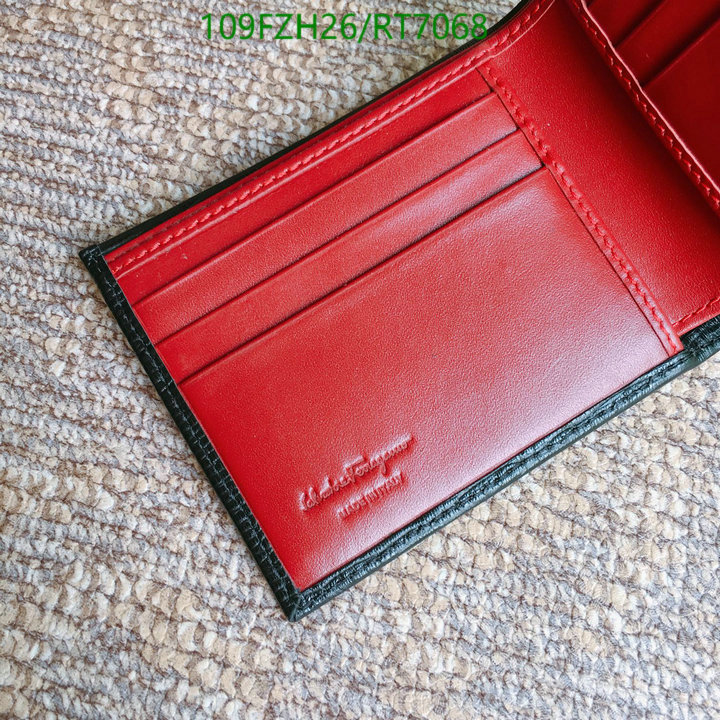 Ferragamo-Wallet Mirror Quality Code: RT7068 $: 109USD