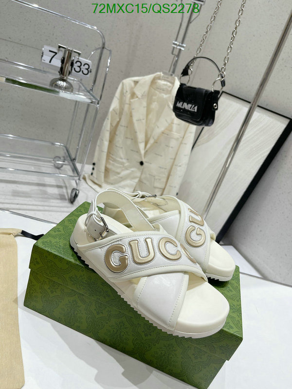 Gucci-Women Shoes Code: QS2278 $: 72USD