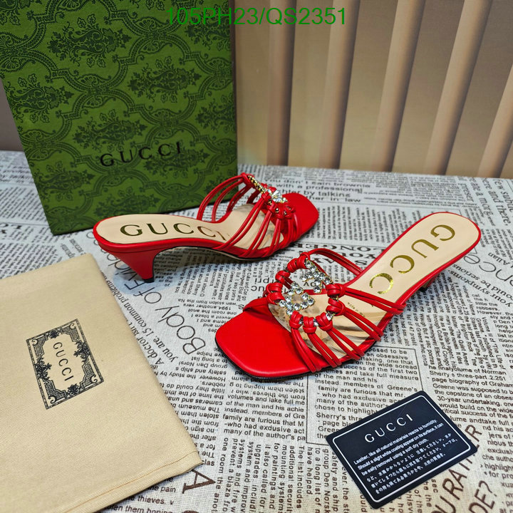 Gucci-Women Shoes Code: QS2351 $: 105USD