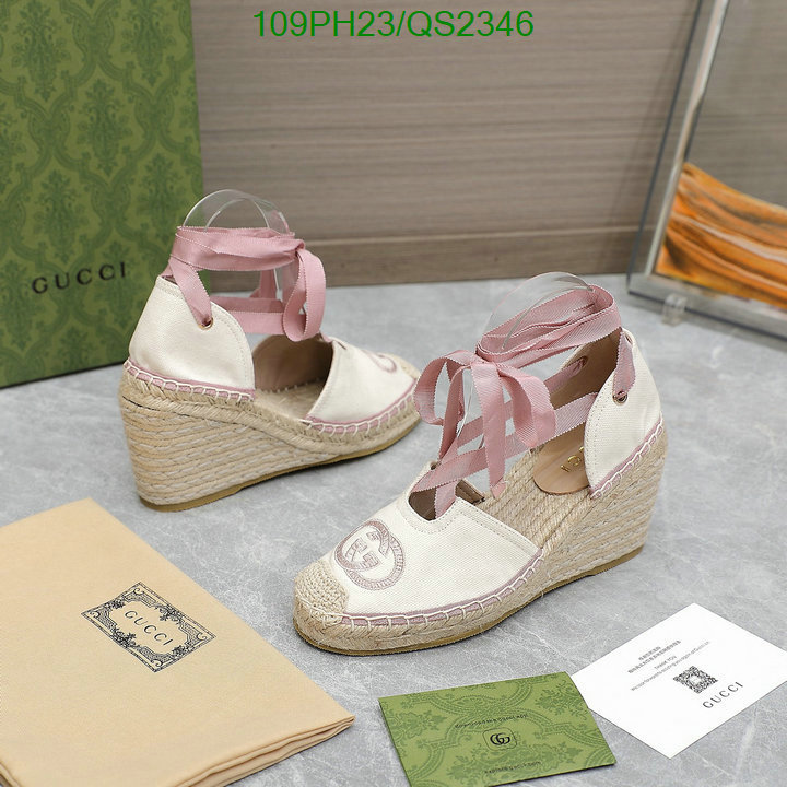 Gucci-Women Shoes Code: QS2346 $: 109USD