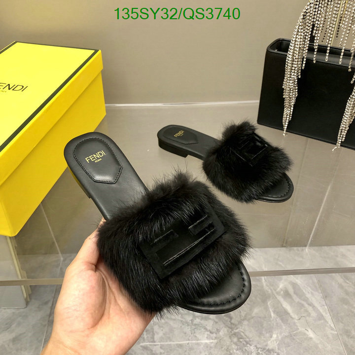 Fendi-Women Shoes Code: QS3740 $: 135USD