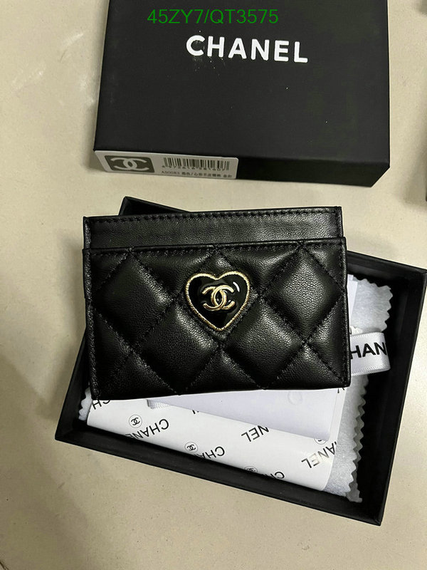 Chanel-Wallet(4A) Code: QT3575 $: 45USD