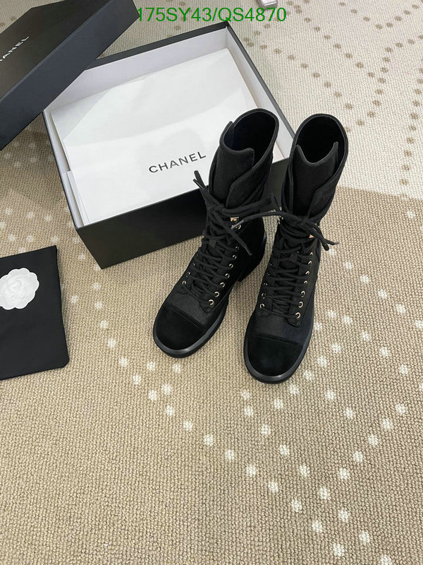 Chanel-Women Shoes Code: QS4870 $: 175USD