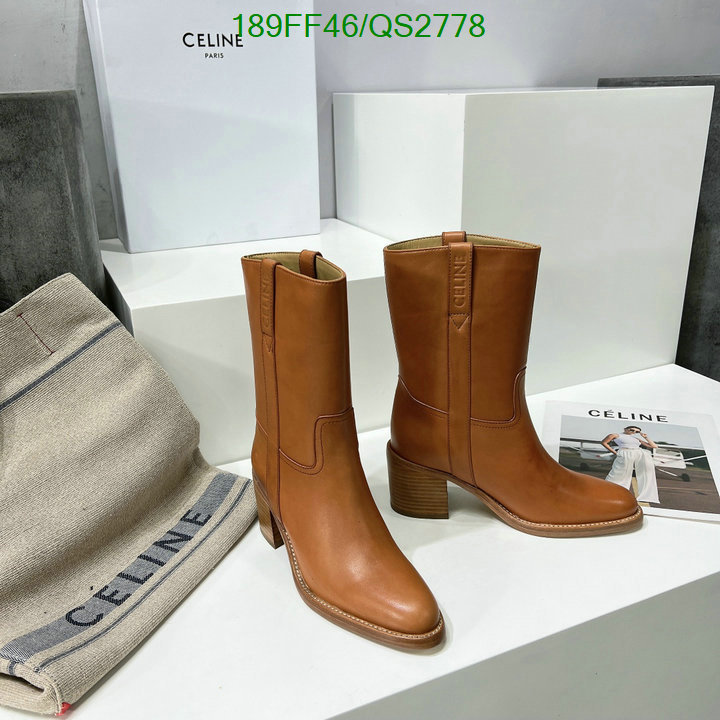 Boots-Women Shoes Code: QS2778 $: 189USD