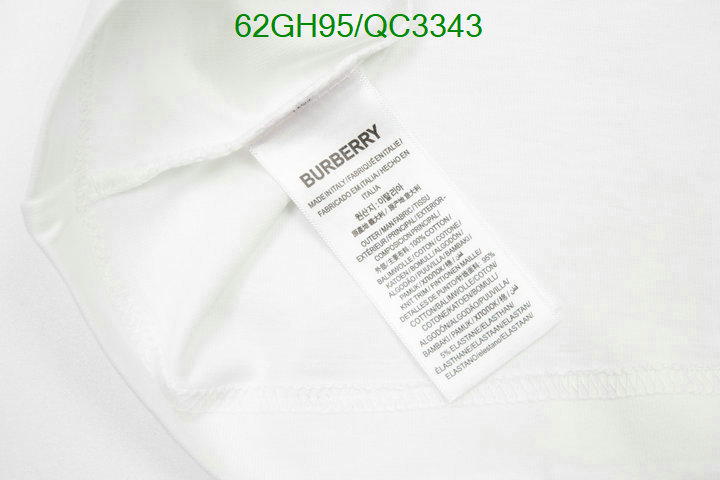 Burberry-Clothing Code: QC3343 $: 62USD