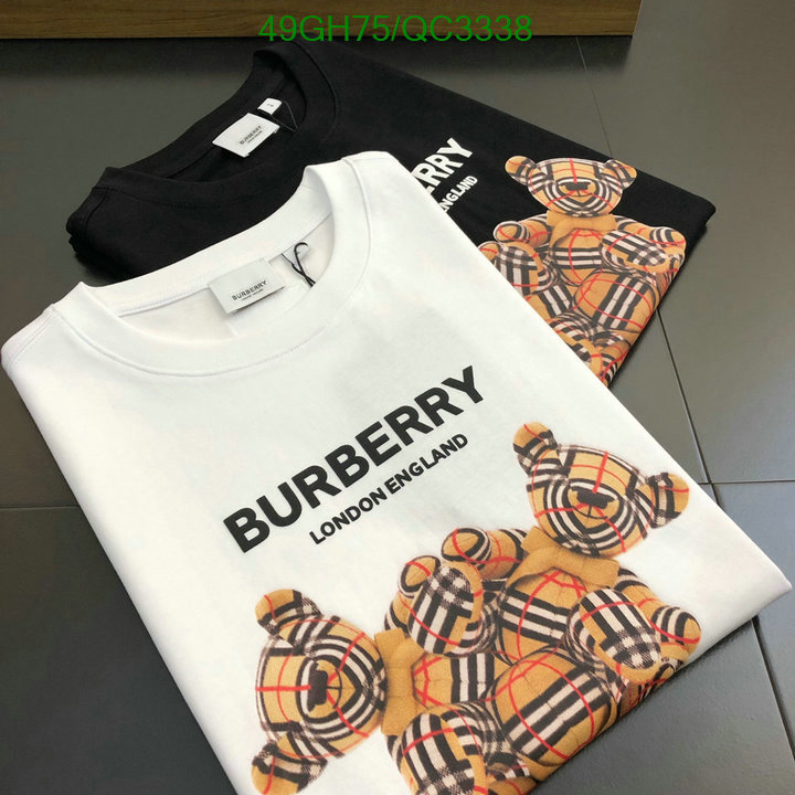 Burberry-Clothing Code: QC3338 $: 49USD