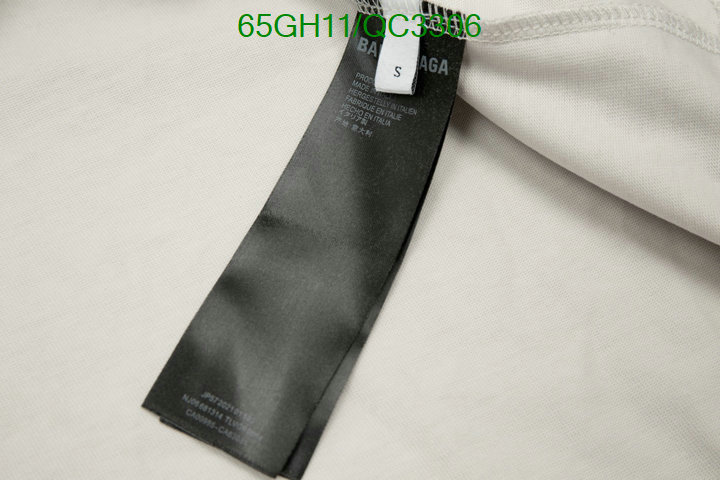 Balenciaga-Clothing Code: QC3306 $: 65USD