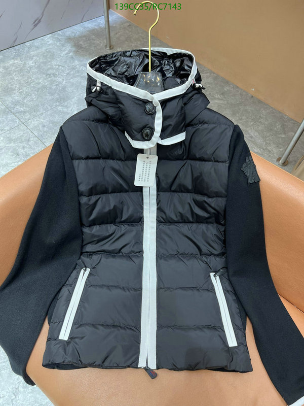 Moncler-Down jacket Women Code: RC7143 $: 139USD