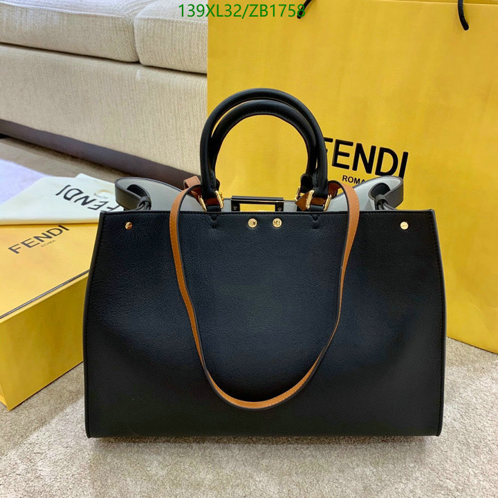 Handbag-Fendi Bag(4A) Code: ZB1758 $: 139USD