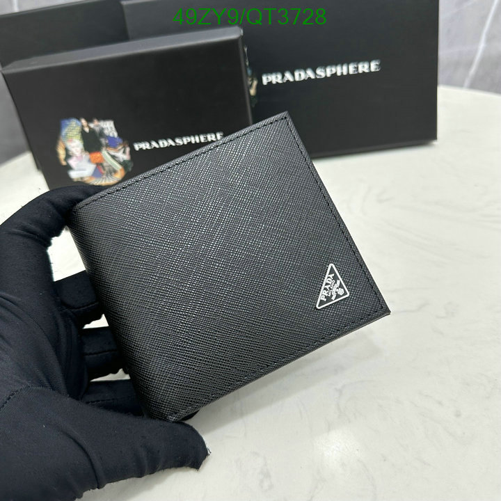 Prada-Wallet-4A Quality Code: QT3728 $: 49USD