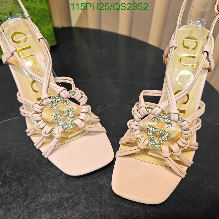 Gucci-Women Shoes Code: QS2352 $: 115USD