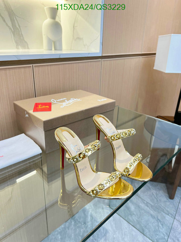 Christian Louboutin-Women Shoes Code: QS3229 $: 115USD