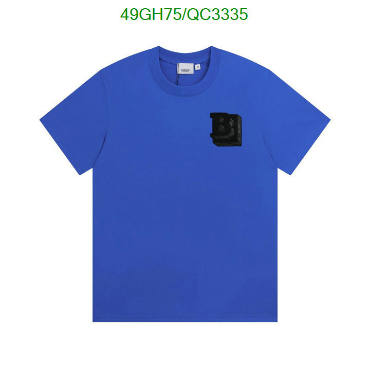 Burberry-Clothing Code: QC3335 $: 49USD